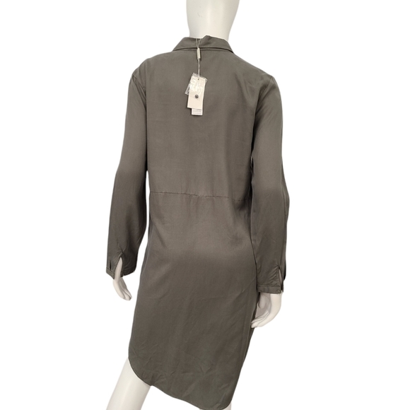 Charlie Paige Gray Tunic sz Medium - Picture 7 of 10